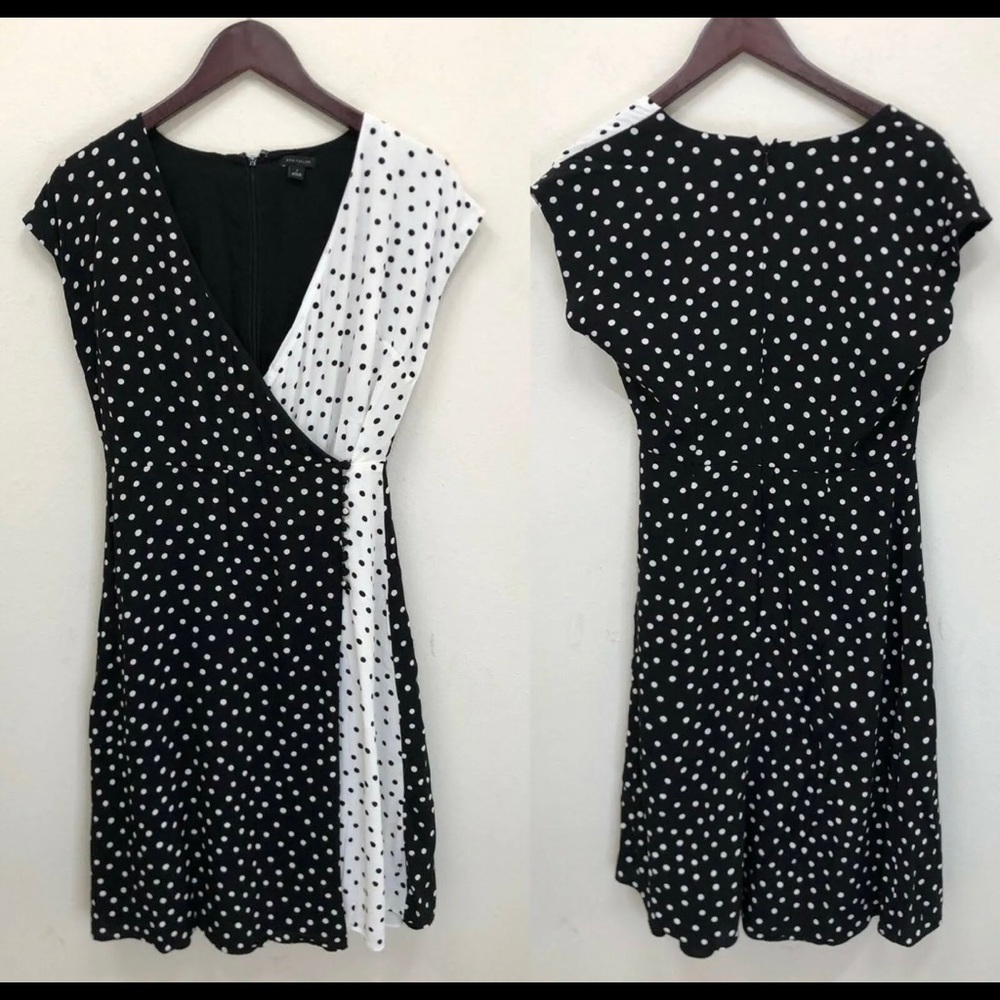 NWOT beautiful Ann Taylor faux wrap dress.